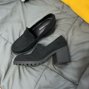 Women's Black Loafers